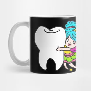 Mardi Gras Tooth Fairy Costume Original Gift Mug